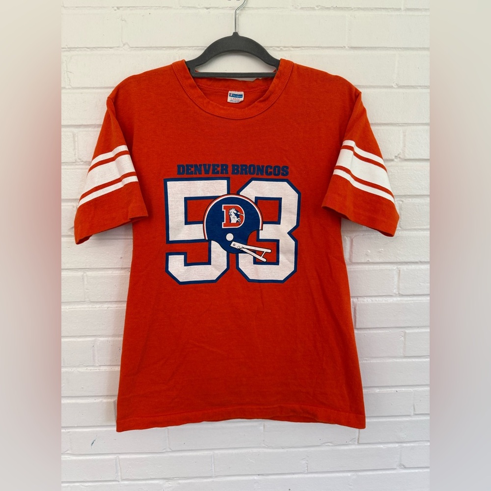 Champion Denver Broncos Vintage T-shirt - Youth Large